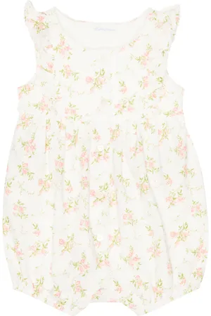 Ralph Lauren Baby floral cotton romper