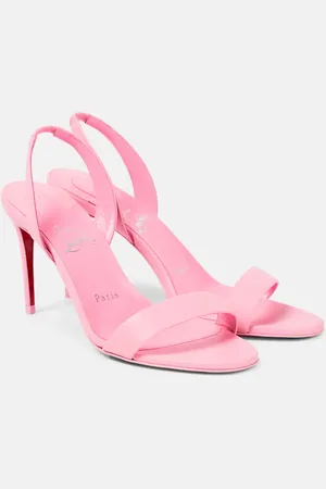 Christian Louboutin O Marylin 85 leather slingback sandals