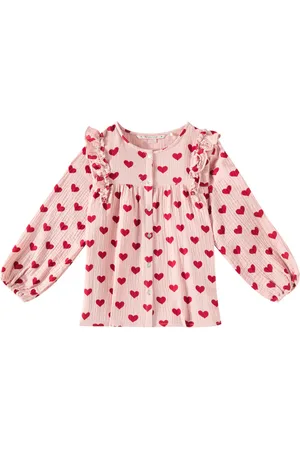 Konges Sløjd Coco printed cotton muslin top