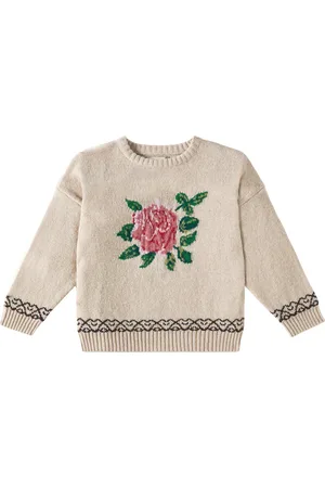 Konges Sløjd Carola floral wool sweater