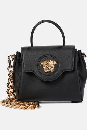 VERSACE La Medusa Small leather tote bag