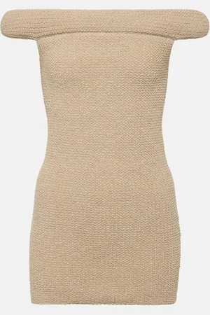 Totême Knitted off-shoulder top