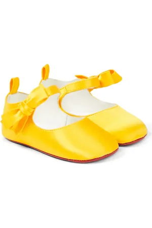 Christian Louboutin Baby Lou Babe crepe satin ballet flats