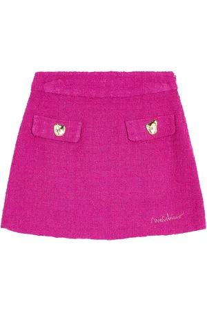 Moschino Wool-blend boucle skirt