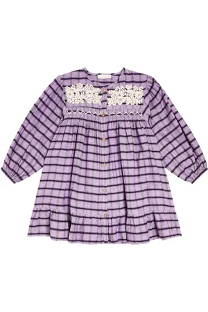 Louise Misha Massilia checked cotton dress