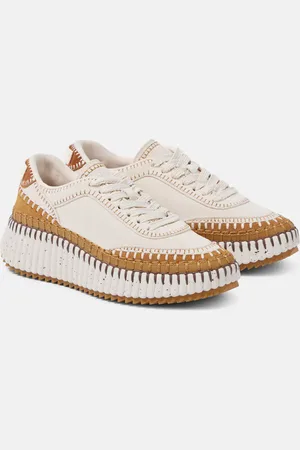 Chloé Nama suede sneakers