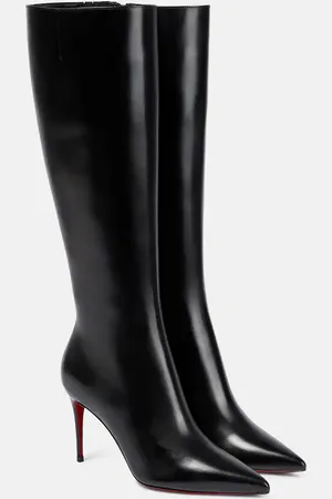 Christian Louboutin Kate Botta 85 leather knee-high boots