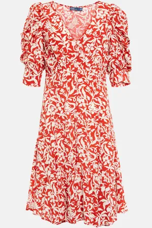 Ralph Lauren Floral crepe midi dress
