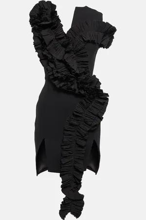 MATICEVSKI Avery ruffled crepe minidress