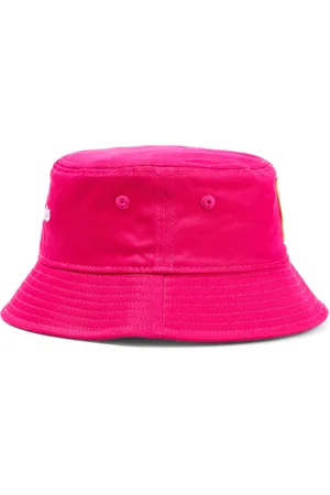Palm Angels Logo cotton bucket hat