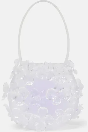 SUSAN FANG Floral-applique TPU shoulder bag