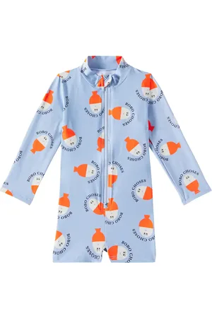 Bobo Choses Baby printed rashguard swimsuit