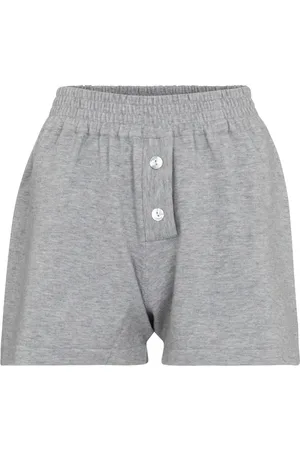 LIVE THE PROCESS Cashmere-blend shorts