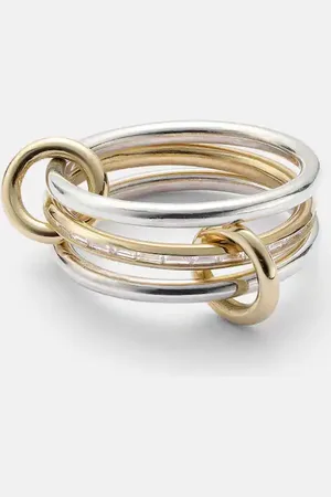 SPINELLI KILCOLLIN Sonja SG 18kt and sterling silver ring with diamonds