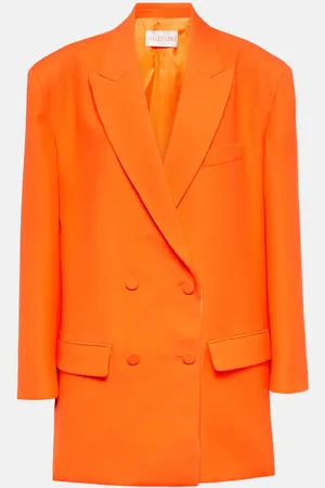 VALENTINO Crepe Couture double-breasted blazer