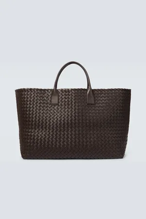 Bottega Veneta Cabat Maxi Intrecciato leather tote bag