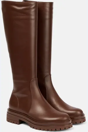 Gianvito Rossi Knee-high leather boots