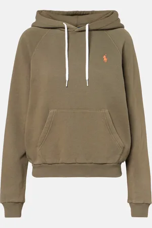 Ralph Lauren Cotton-blend jersey hoodie
