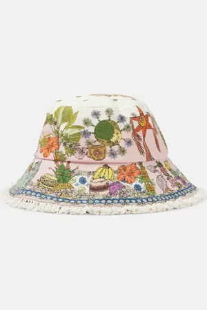 ALÉMAIS Hazel linen bucket hat