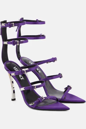 VERSACE Pin-Point leather sandals