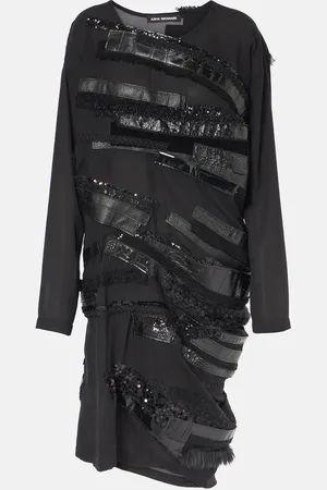 JUNYA WATANABE Asymmetrical paneled midi dress