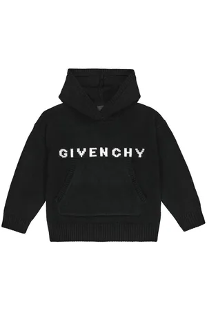 Givenchy Logo wool and cashmere hoodie