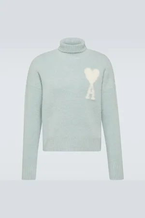 Ami Ami De Cour alpaca-blend turtleneck sweater
