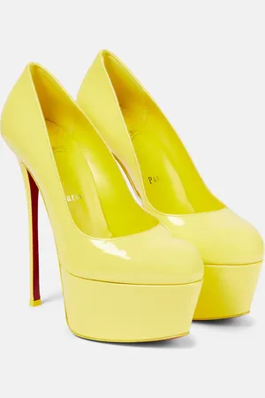 Christian Louboutin Dolly Alta patent leather platform pumps