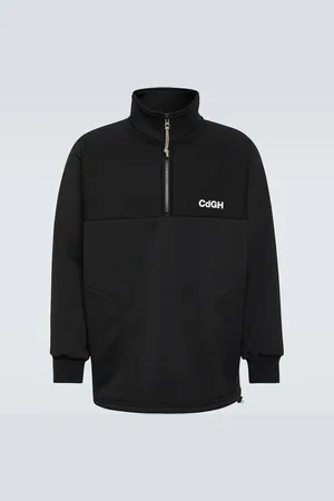 Comme des Garçons Logo half-zip sweatshirt