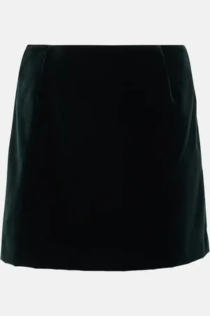 Blazé Milano Jealousy cotton velvet miniskirt