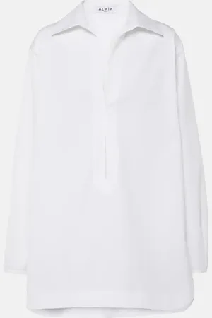 Alaïa Cotton poplin minidress