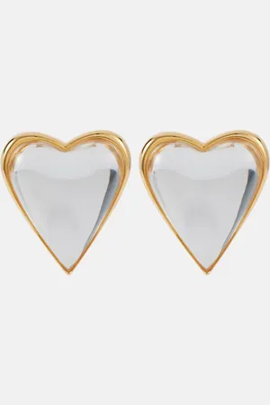 Alaïa Le Cour Bombe heart-shaped earrings
