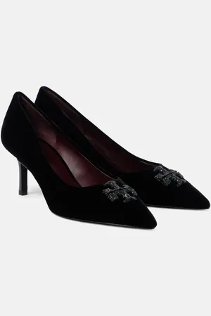 Tory Burch Eleanor Pave 65 velvet pumps