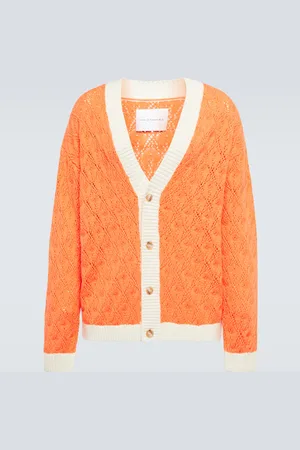 King & Tuckfield Striped wool cardigan
