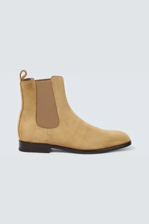 Manolo Blahnik Delsa suede Chelsea boots