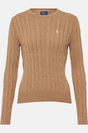 Ralph Lauren Cable-knit crewneck cotton sweater
