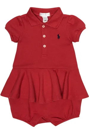 Ralph Lauren Baby cotton peplum bodysuit