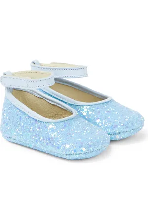 PèPè Baby Vapor glitter ballet flats