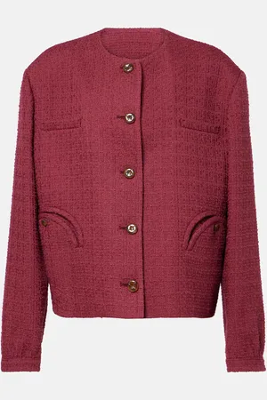 Blazé Milano Rush Gliss cotton-blend boucle jacket