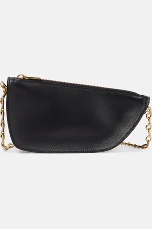 Burberry Shield Micro leather shoulder bag