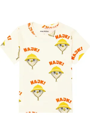 Mini Rodini Hike cotton jersey T-shirt