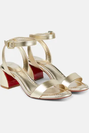 Christian Louboutin Miss Sabina 55 metallic sandals
