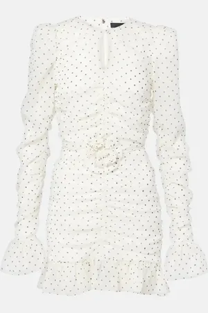 ROTATE Printed minidress