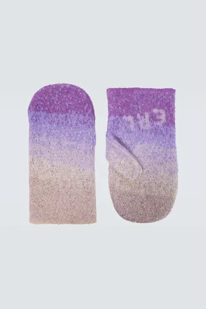 ERL Gradient wool-blend mittens