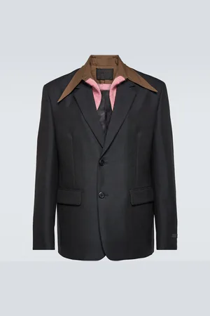 Prada Wool and mohair suit jacket