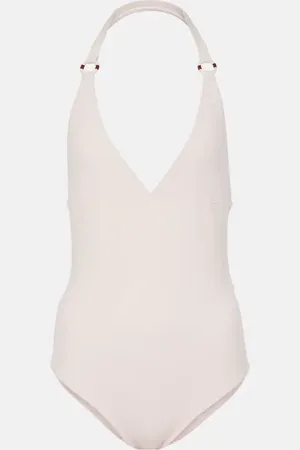 Loro Piana Ring Marine halterneck swimsuit