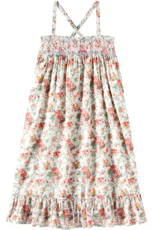 Louise Misha Marceline floral cotton voile dress