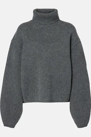 Totême Ribbed-knit wool-blend turtleneck sweater