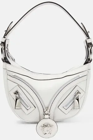 VERSACE Repeat Mini leather shoulder bag