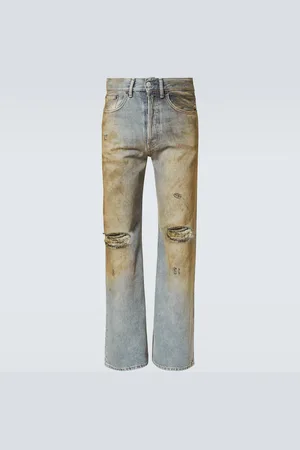Acne Studios 2021M distressed wide-leg jeans